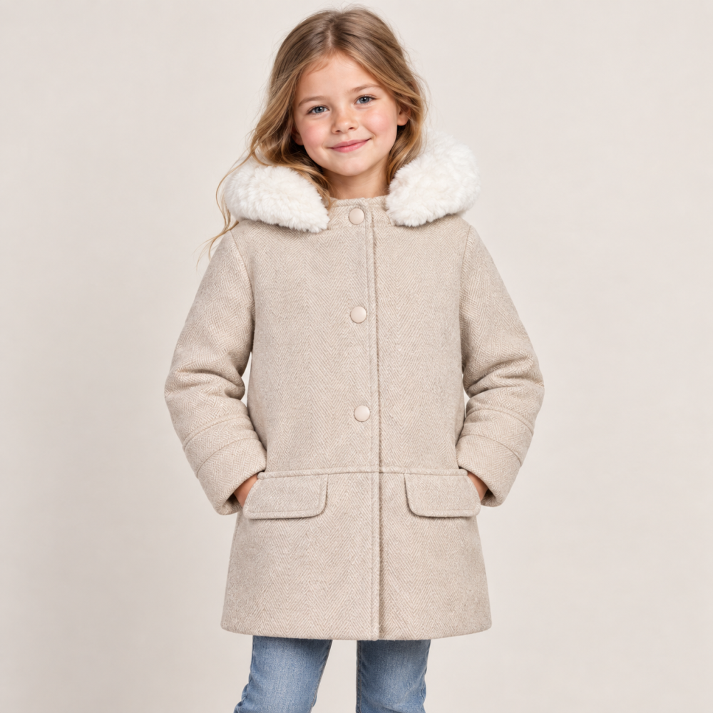 Fox 1J: Wool Coat (3-8 Years) Fox 1J: Wool Coat (3-8 Years)